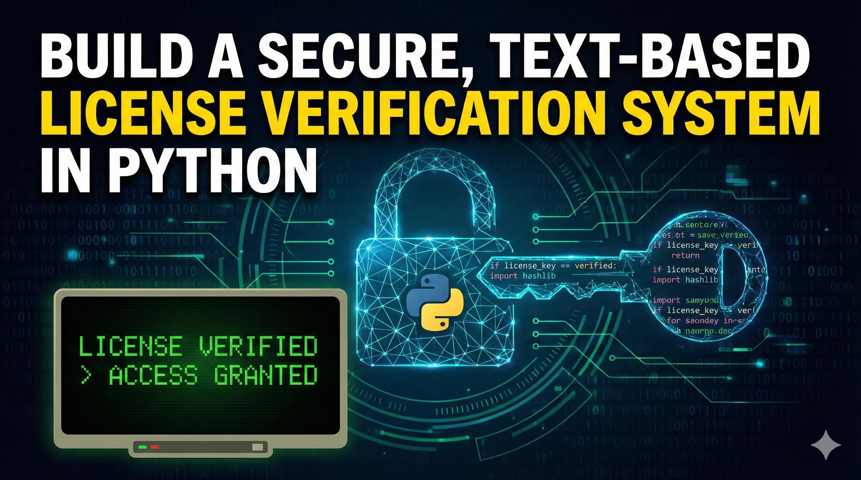 How-to-Build-a-Secure-Text-Based-License-Verification-System-in-Python